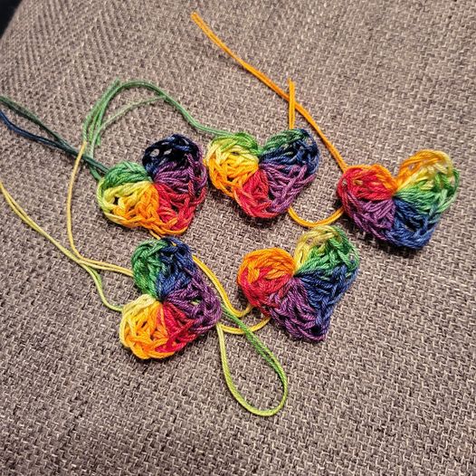Rainbow Hearts