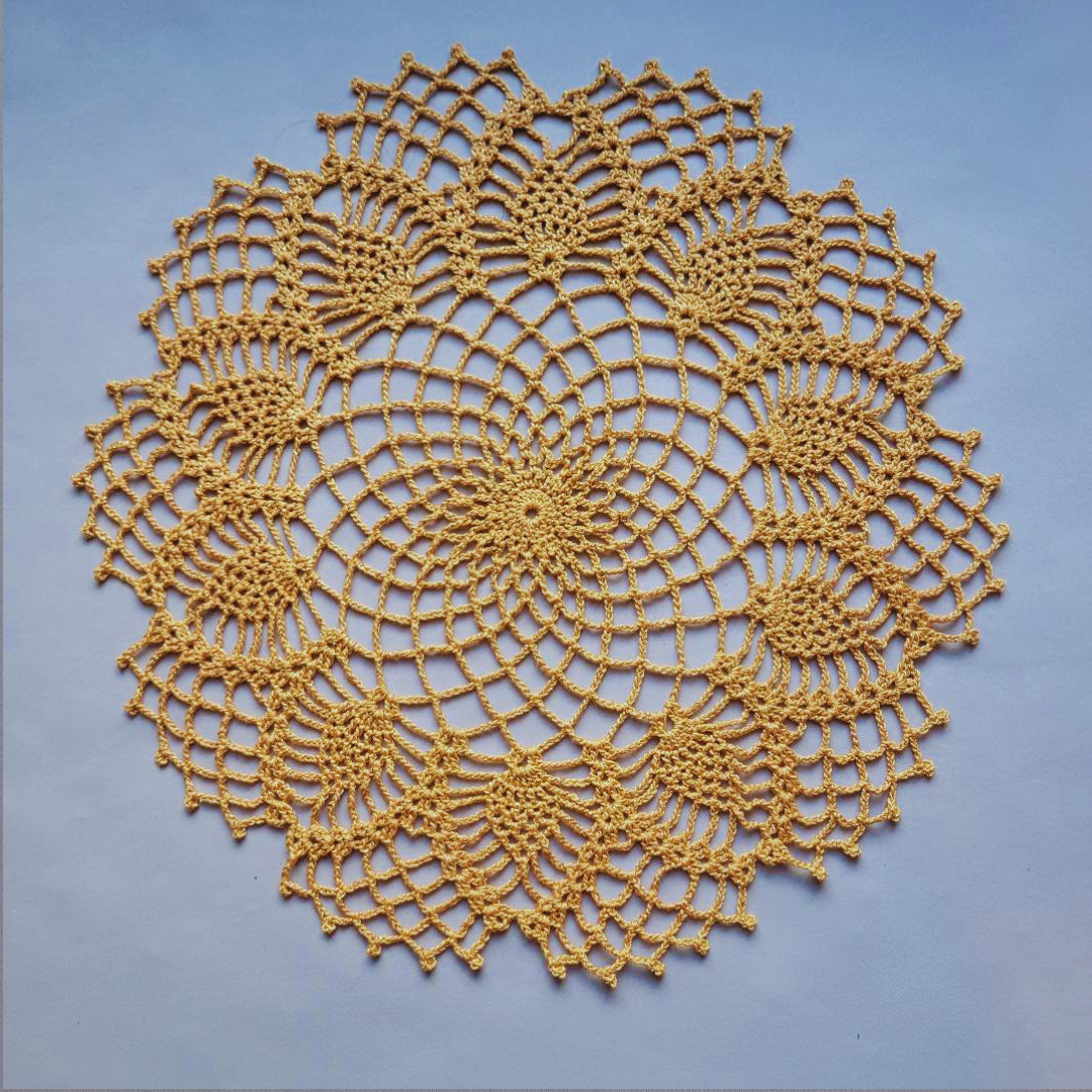 Nice 13" Christmas Doily