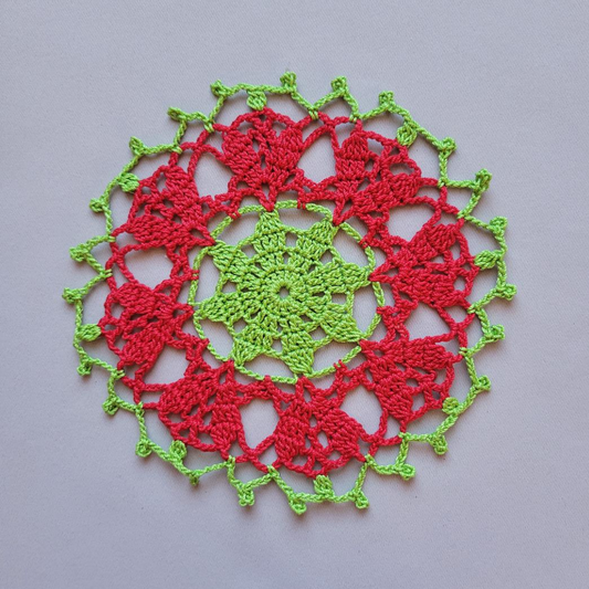 Penny 6" Christmas Doily