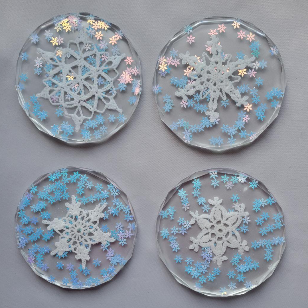 Winter Magic Coaster Set