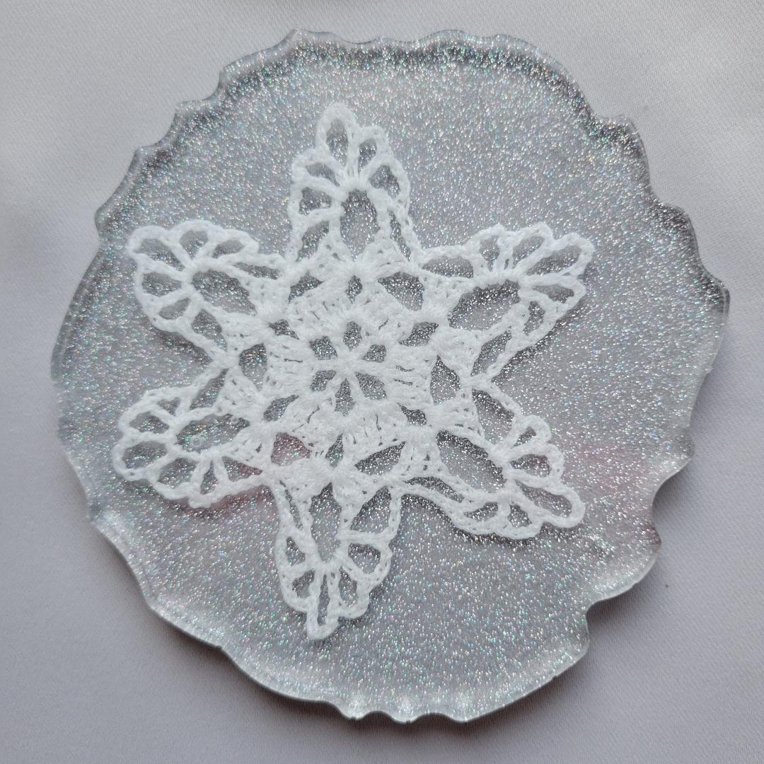 Winter Snowstorm Coaster Set