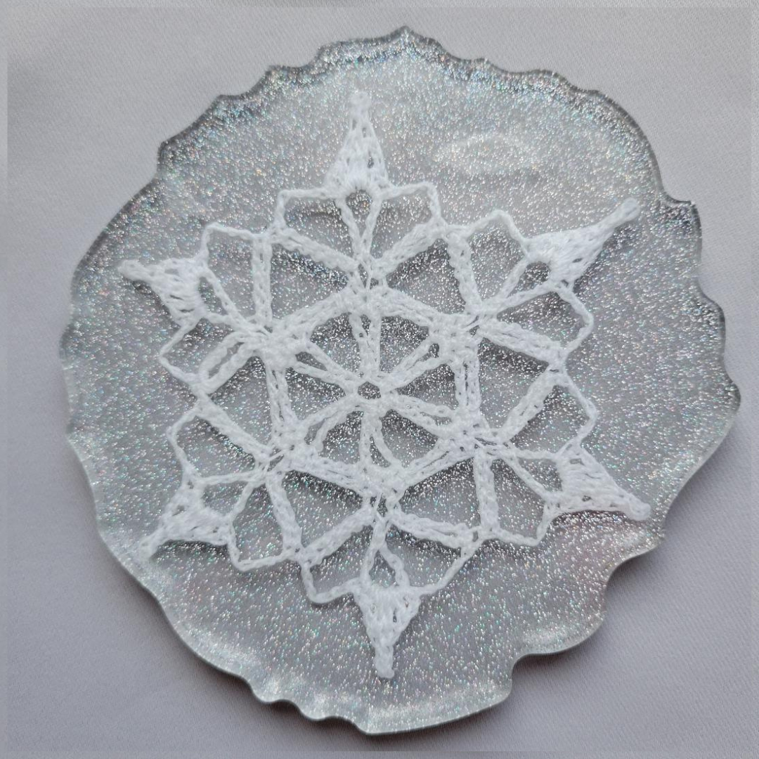 Winter Snowstorm Coaster Set