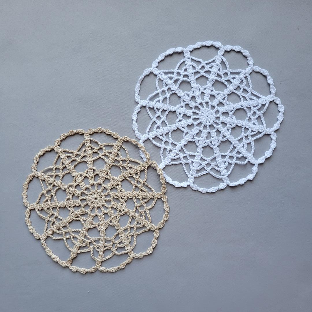 Optical Illusion 6" Doily