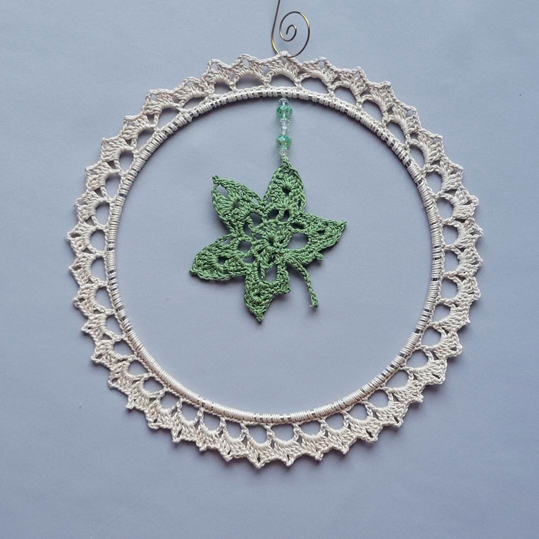 Lacy Natural Harvest Wreath