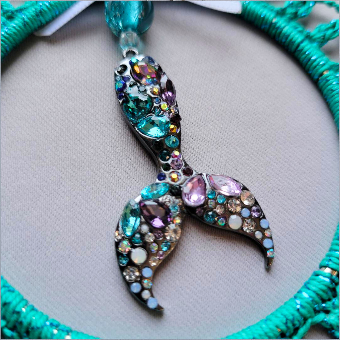 Whale Tail Wreath Ornament