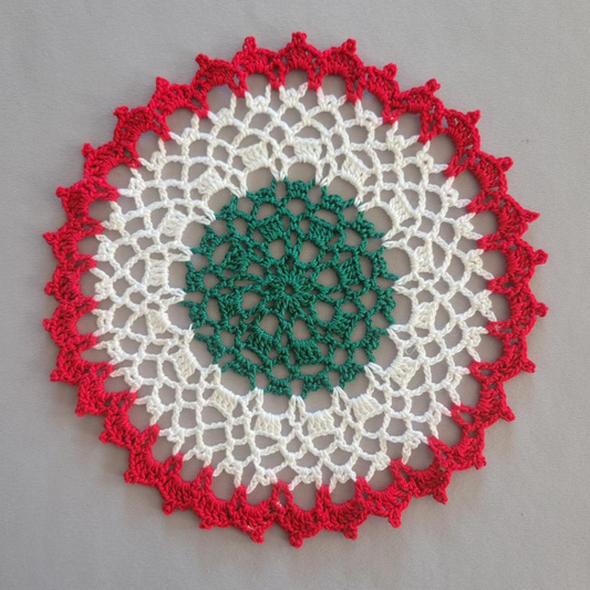 Christmastime 7" Doily