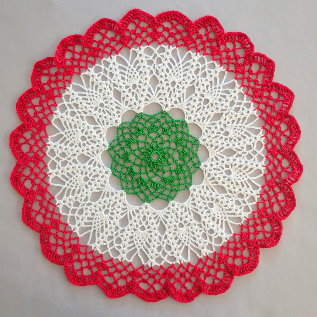 Indian Summer 16 1/2" Christmas Doily