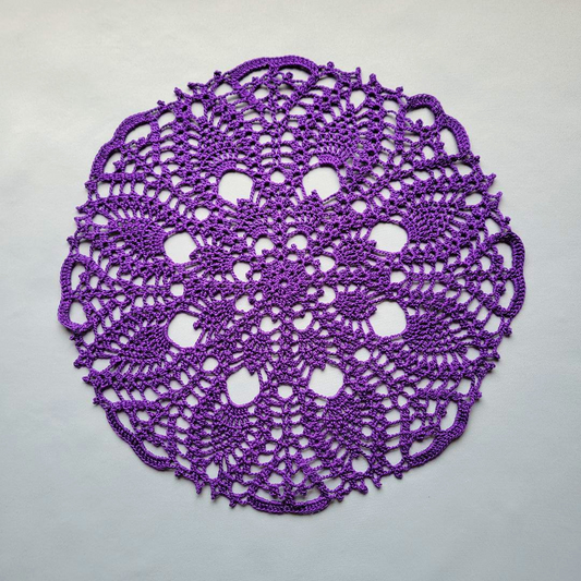 Pineapple Surprise 12" Doily