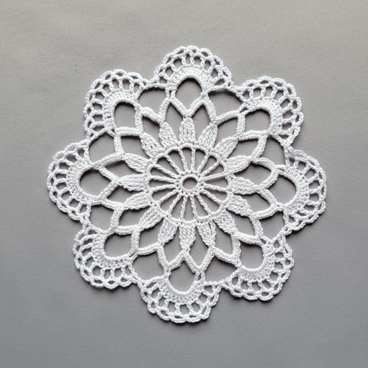 Septet Motif 6 1/2" Doily