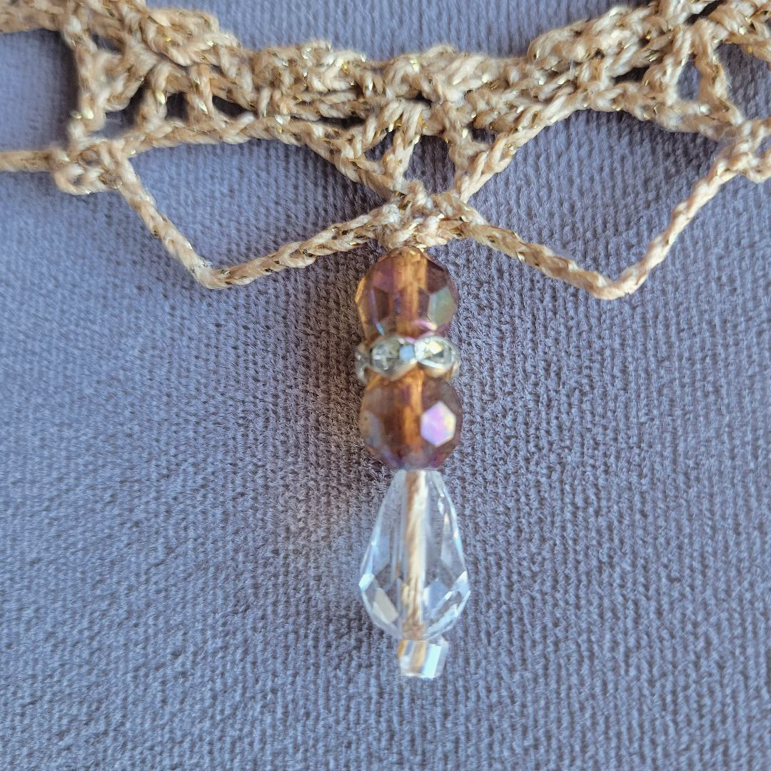 Frosty Bead Ornament