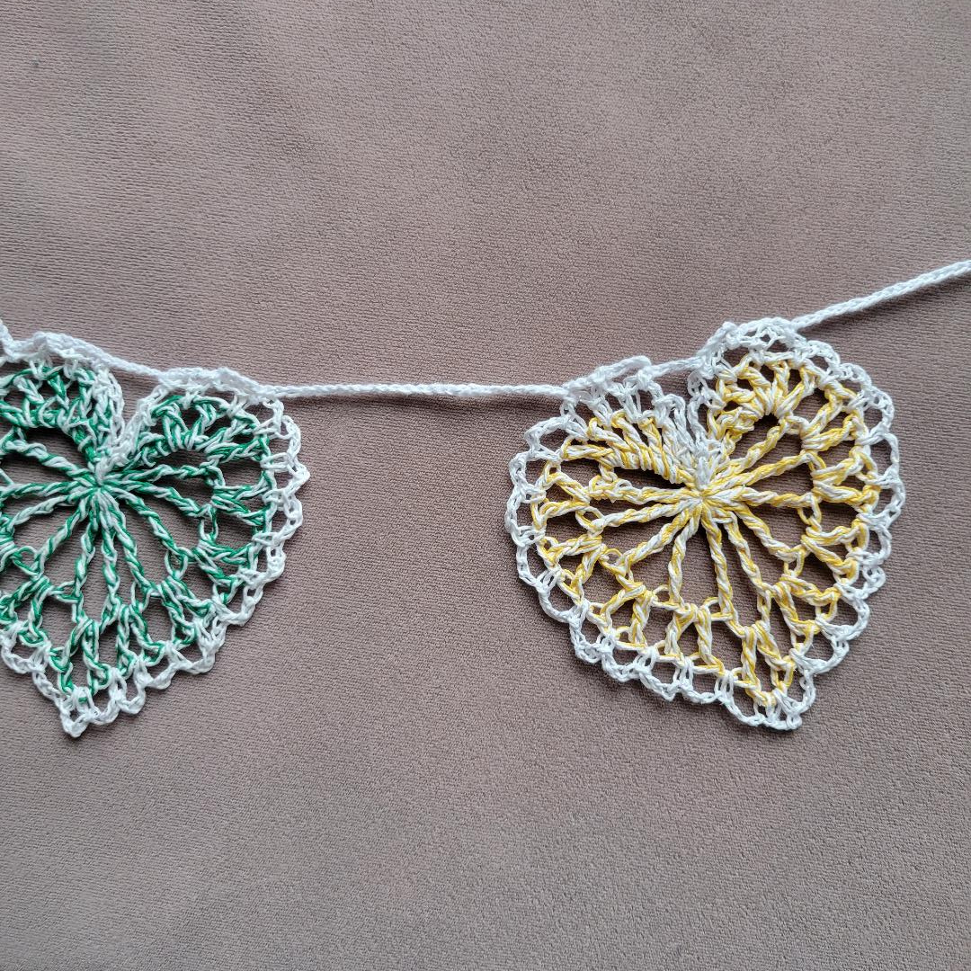 Rainbow Valentine Garland