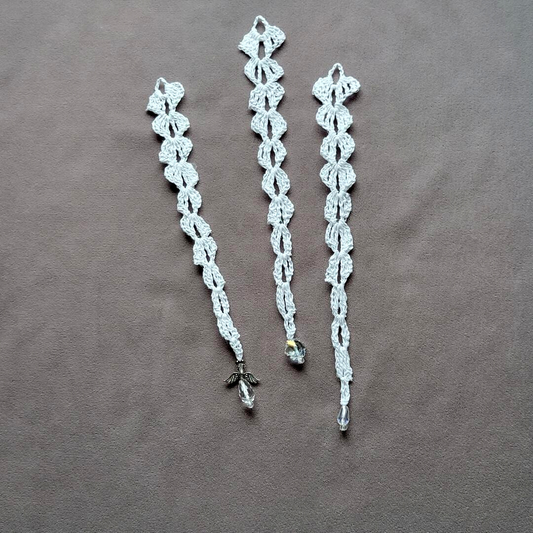 Icicle with Glass Bead Bobble