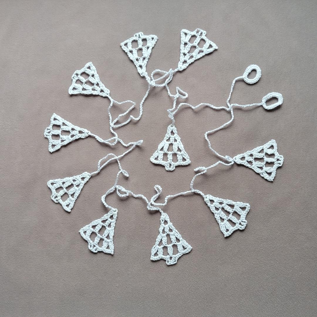 Tiny Evergreen Tree Garland