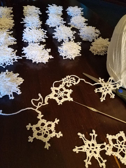 Snowflake Garland:  A True Story