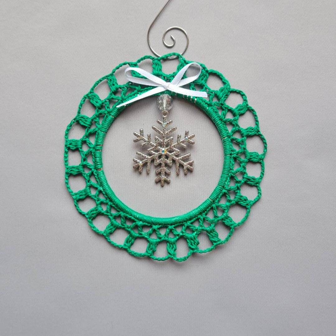 Snowflake Wreath Ornament