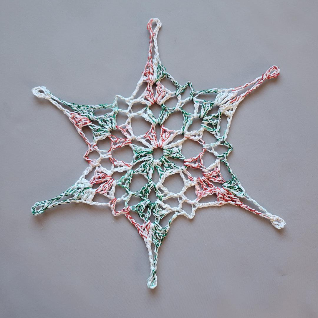 11" Colorful Snowflake