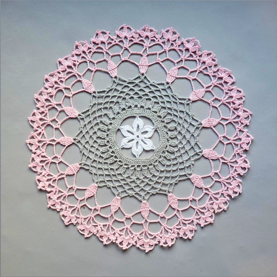 Mahogany 13" Doily