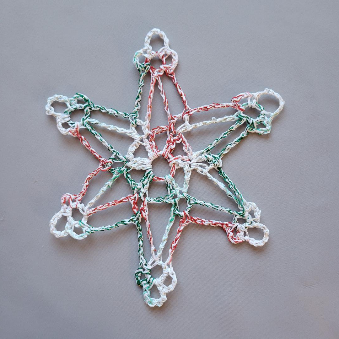 8" Colorful Snowflake