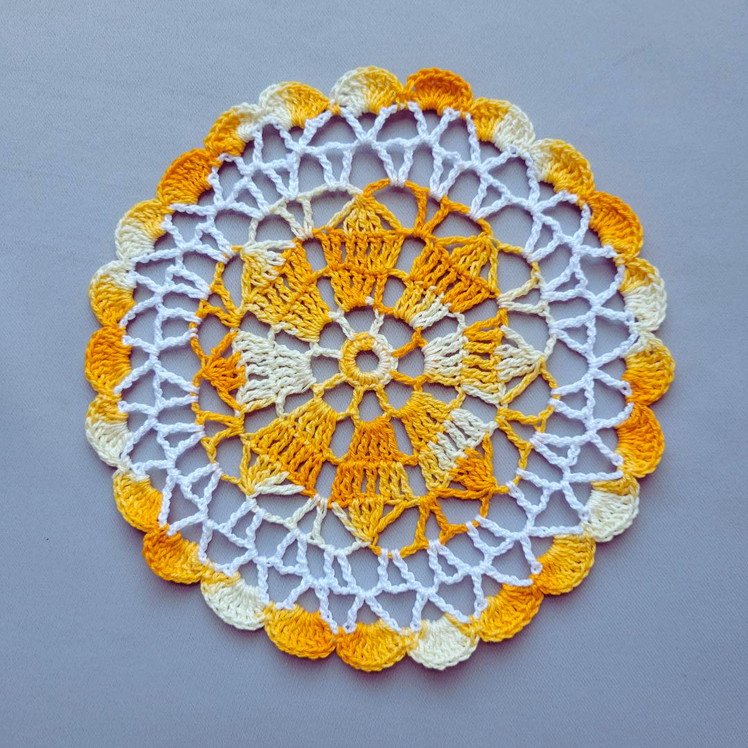 The Beautiful Small Sunshine 7" Doily