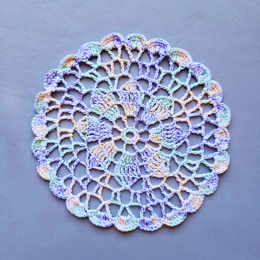 Beautiful Small Spring 7" Doily