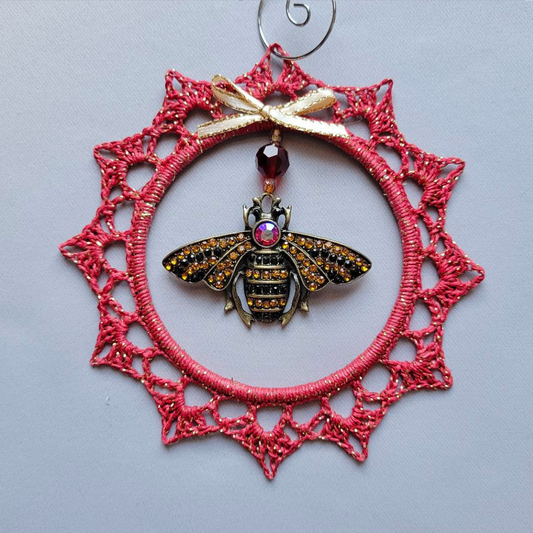 Busy Bee Wreath Ornament