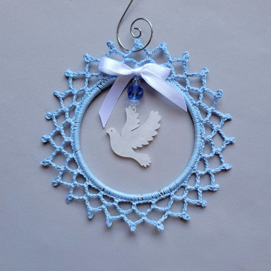 Peaceful Dove Wreath Ornament