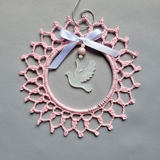 Peaceful Dove Wreath Ornament