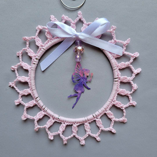 Dainty Fairy Wreath Ornament