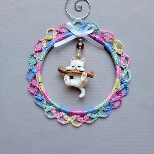 Hang In There! Wreath Ornament