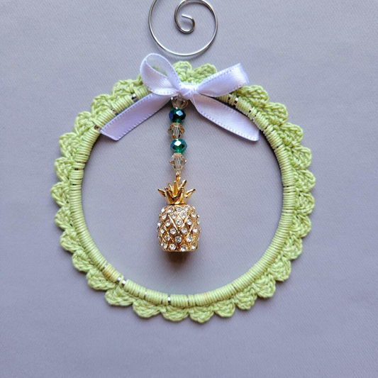 Pineapple Wreath Ornament