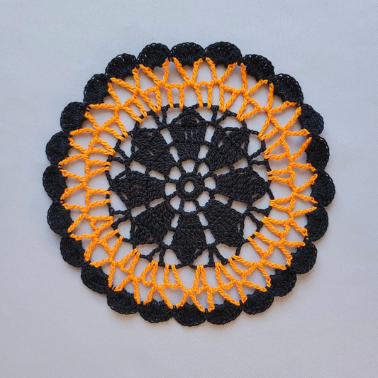 Halloween Beautiful Small 7" Doily