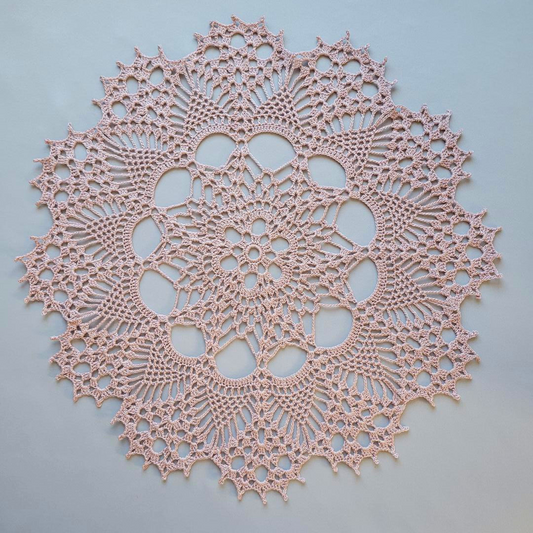 Only Five Antique 16" Doily