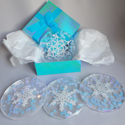 Winter Magic Coaster Set