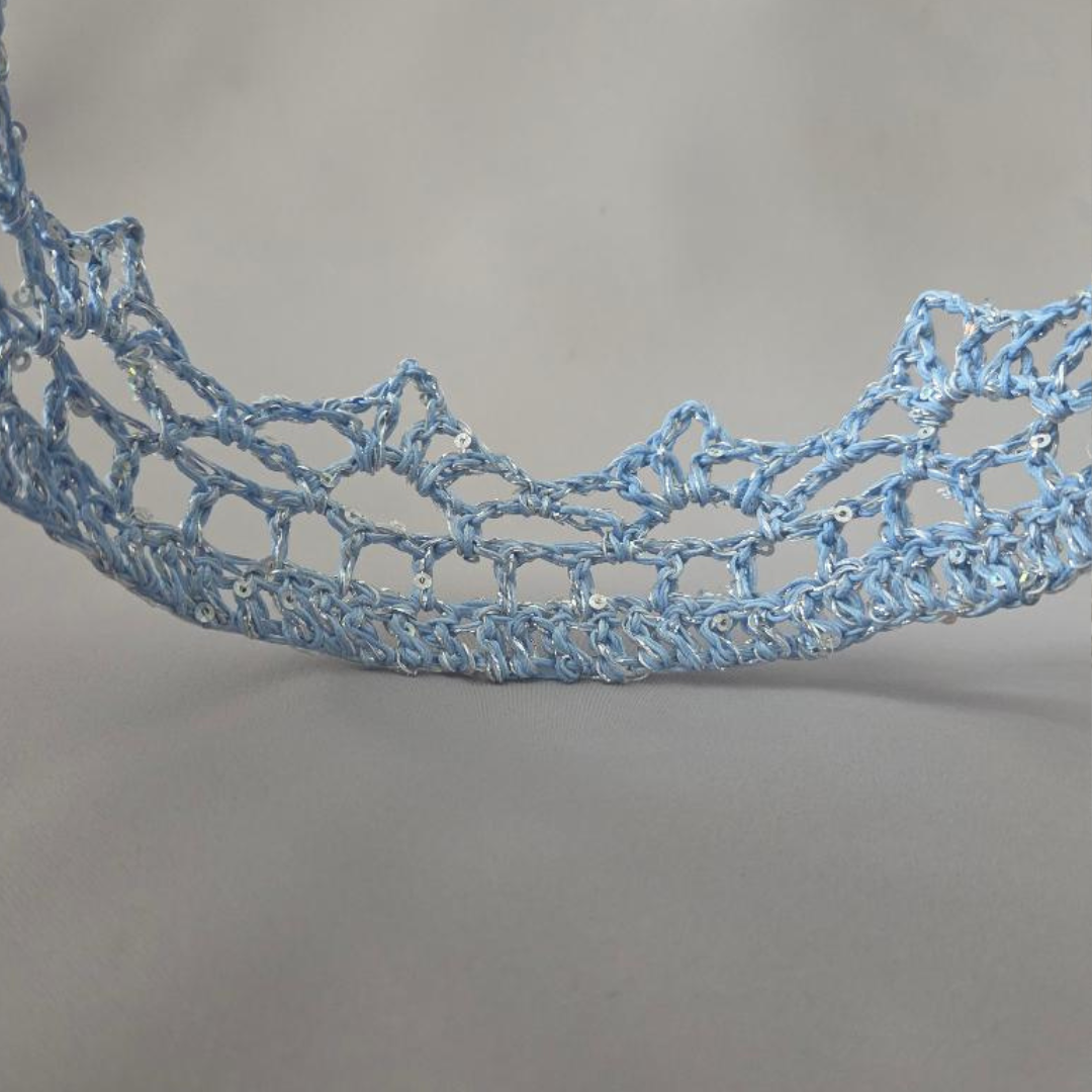 Blue/Silver 6" Crown VI