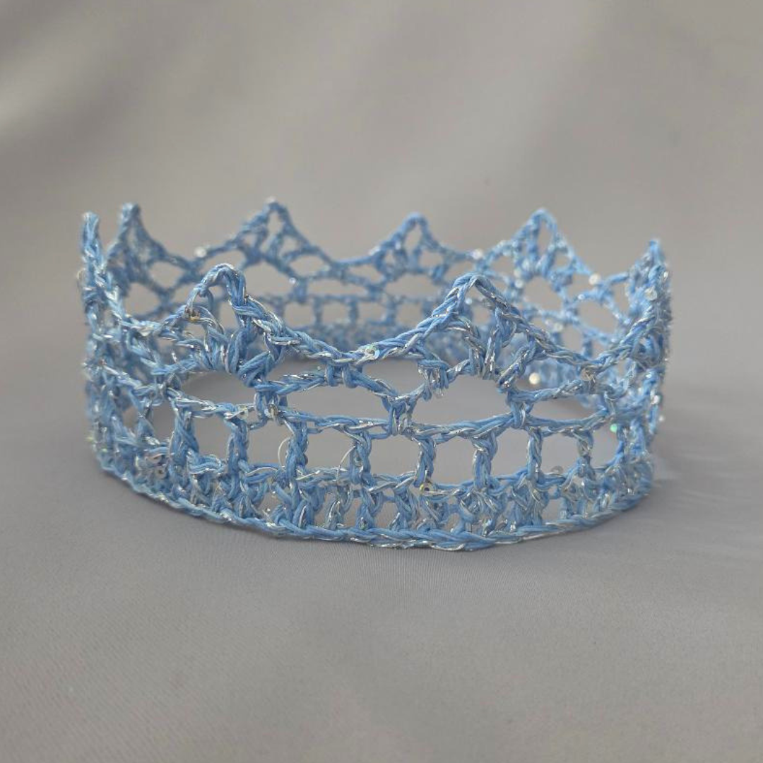 Blue/Silver 6" Crown VI