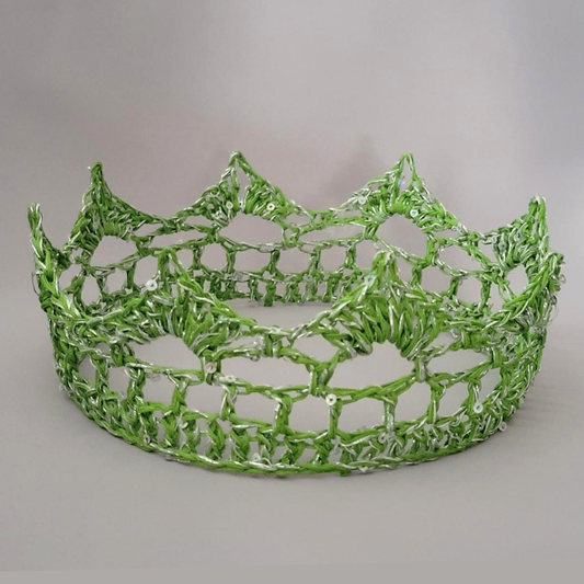 Light Green/Silver 6" Crown II