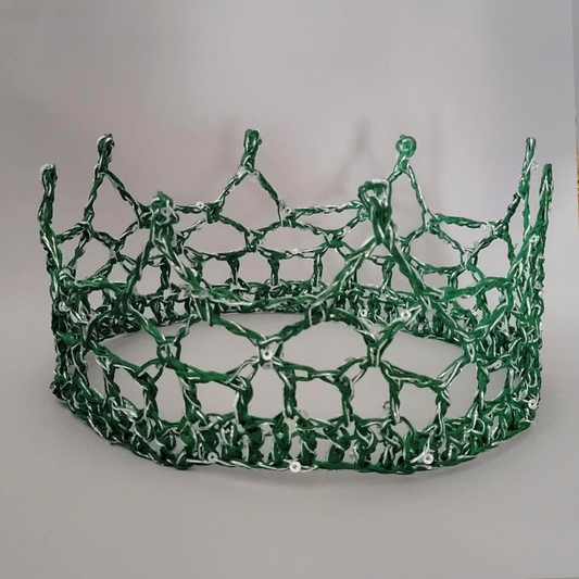 Green/Silver 6" Crown I