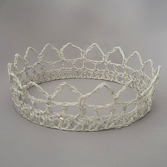 White/Silver 6" Crown IV