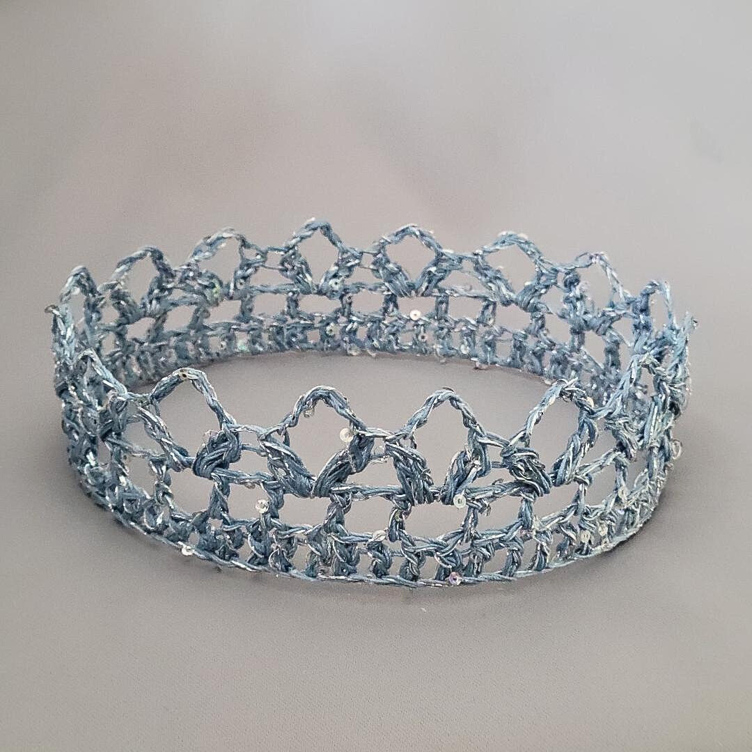 Blue/Silver 6" Crown II