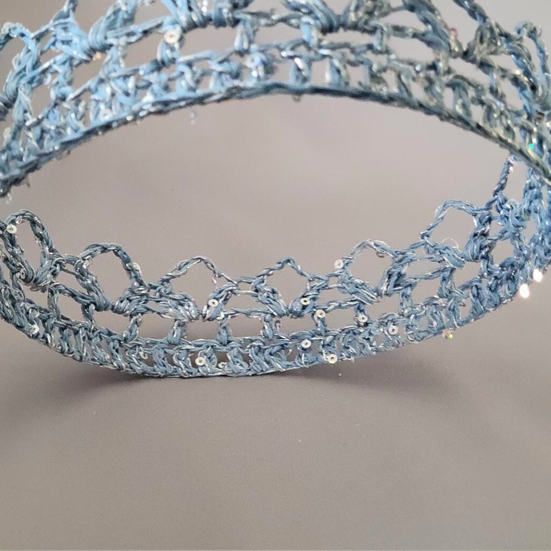 Blue/Silver 6" Crown II