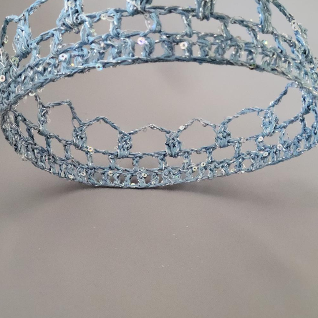 Blue/Silver 6" Crown IV