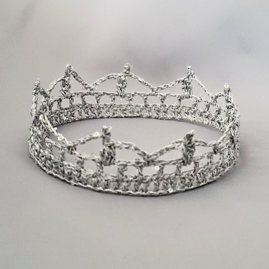 Silver 6" Crown II