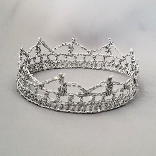 Silver 6" Crown II