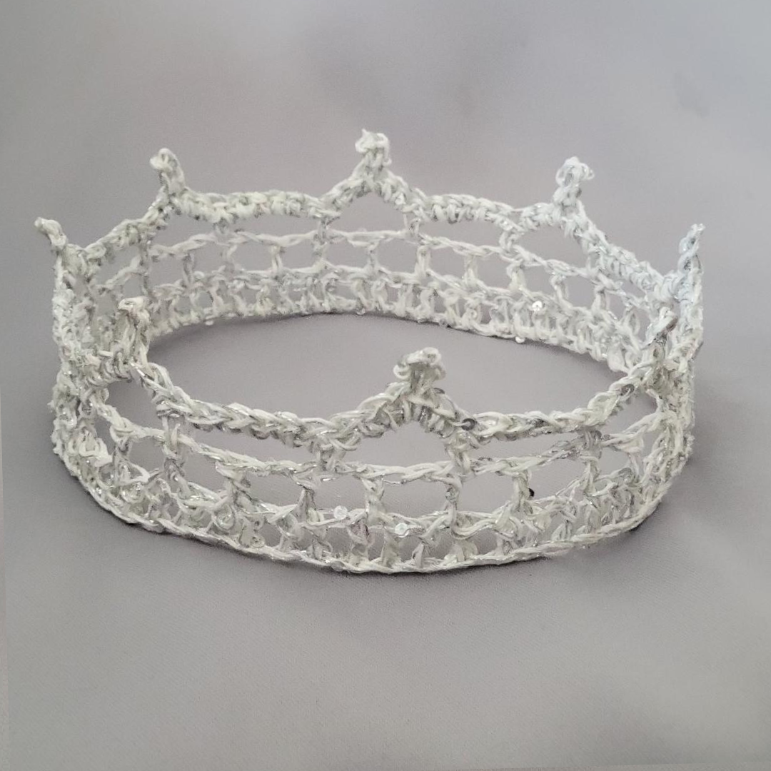 White/Silver 6" Crown II