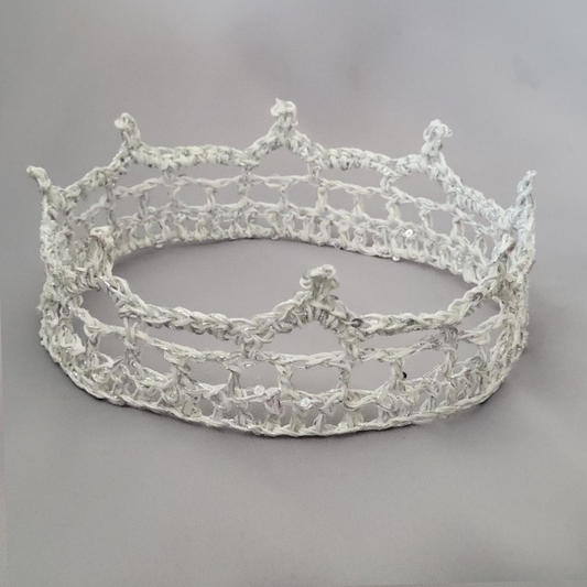 White/Silver 6" Crown II