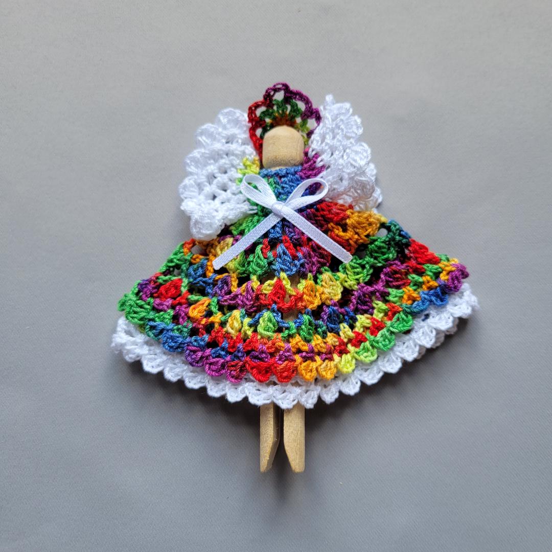 Mexicana Clothespin Angel