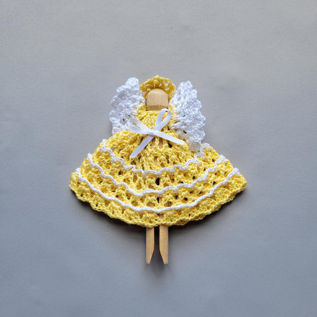 Lemon Tree Clothespin Angel