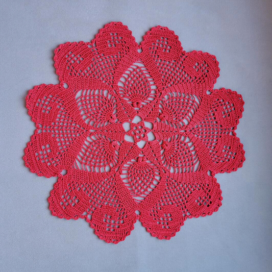 Big Heart 15" Doily