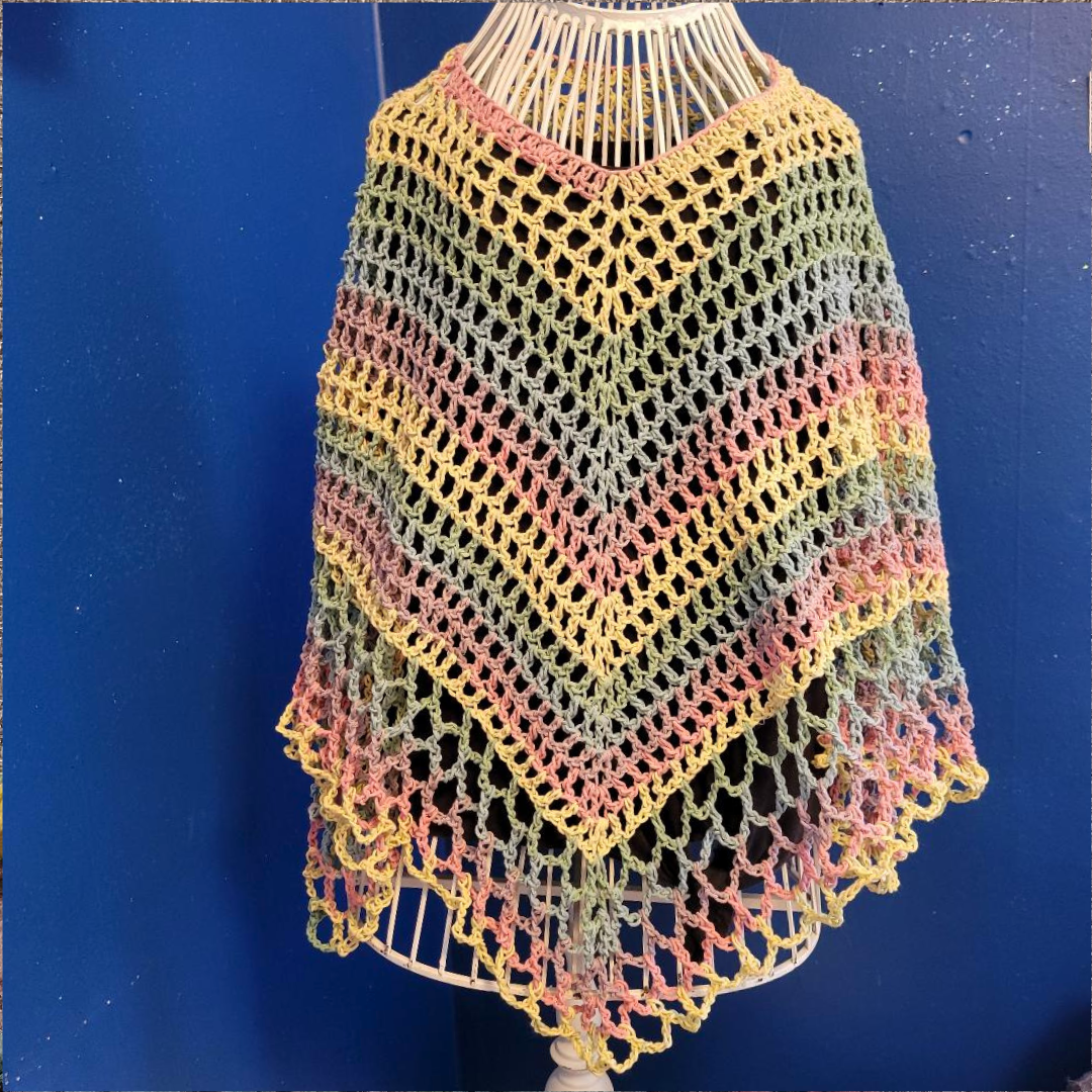 Irma Poncho PDF Pattern